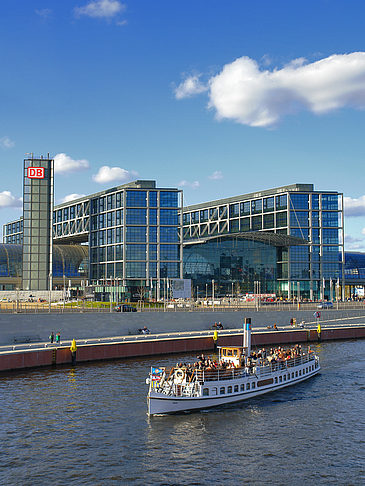 Foto Blick auf den Hauptbahnhof - Berlin