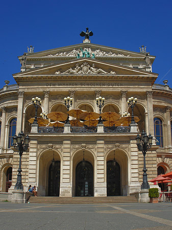 Alte Oper mit Opernplatz Foto 