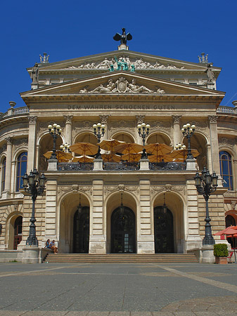 Alte Oper mit Opernplatz Foto 