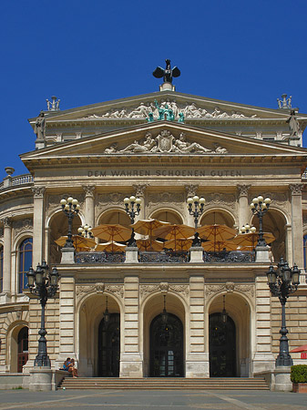 Alte Oper mit Opernplatz Fotos