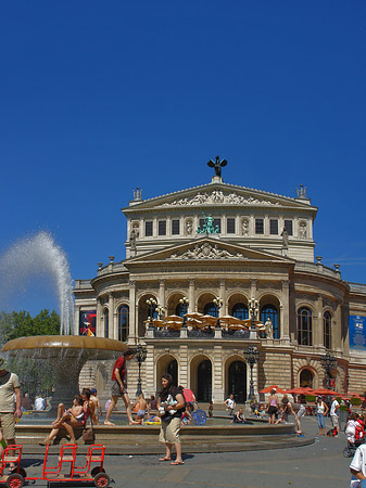 Foto Alte Oper mit Opernplatz