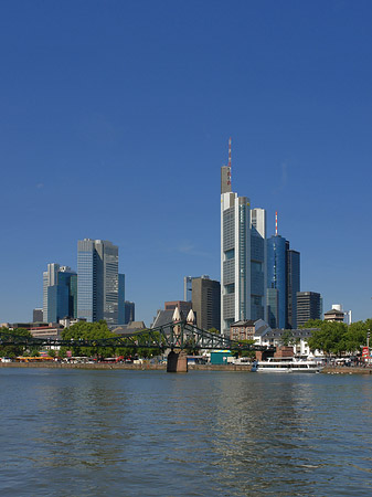 Skyline von Frankfurt Fotos