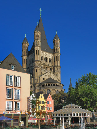 Foto Groß St Martin hinter Fischmarkt - Köln