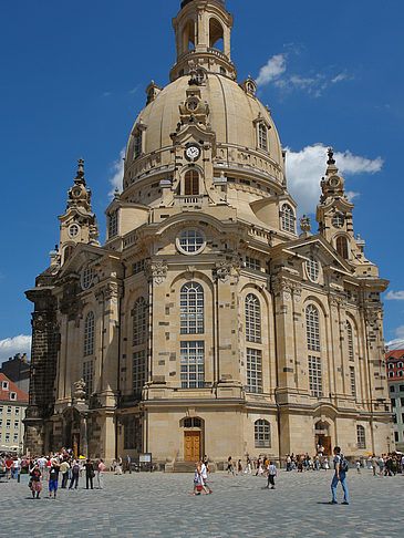 Foto Frauenkirche und Lutherdenkmal