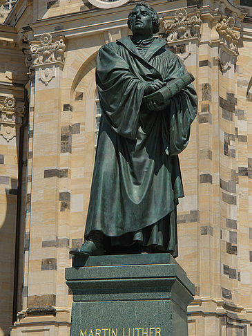 Frauenkirche und Lutherdenkmal Fotos