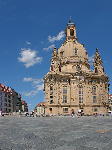 Foto Frauenkirche und Neumarkt - Dresden