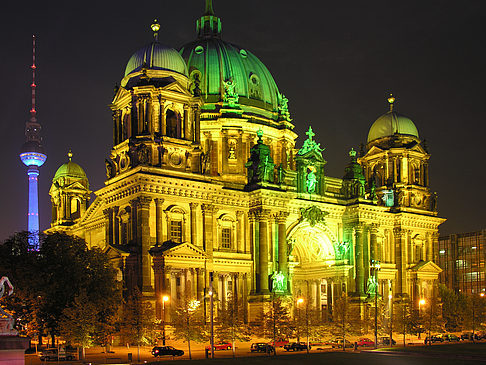 Fotos Berliner Dom bei Nacht