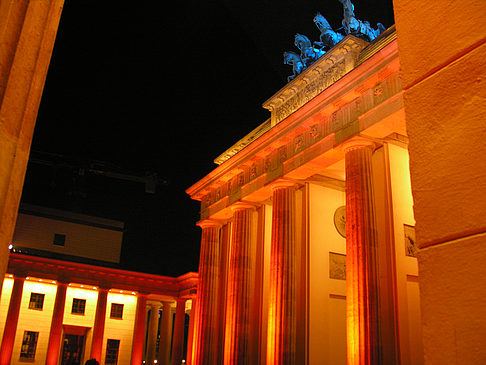 Foto Brandenburger Tor bei Nacht