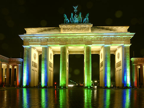 Brandenburger Tor bei Nacht