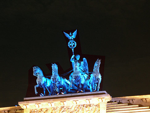 Foto Quadriga bei Nacht - Berlin