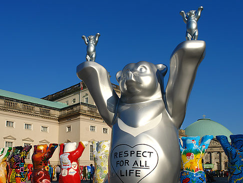 Bebelplatz zur WM 2006 Foto 