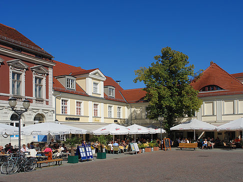 Fußgängerzone der Brandenburger Straße Fotos