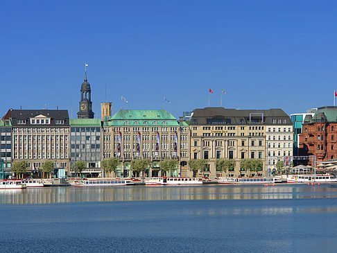 Foto Alster Pavillon und Binnenalster