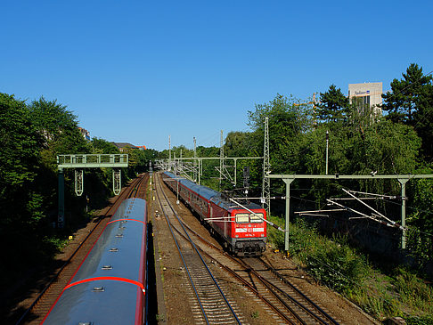 Foto Bahn Gleise