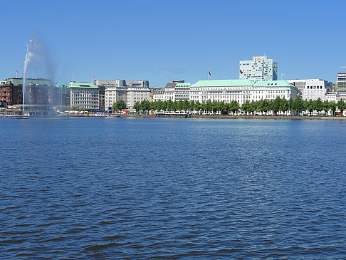 Fotos Fontäne auf der Binnenalster