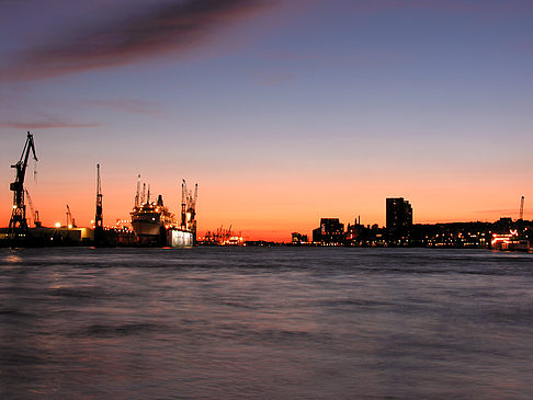 Hamburger Hafen Foto 