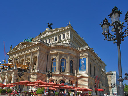 Fotos Oper mit Laterne | Frankfurt am Main