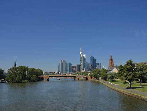 Blick von Obermainbrücke Foto 