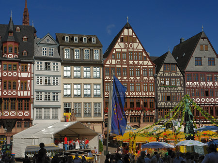 Gerechtigkeitsbrunnen auf dem Römerberg Foto 