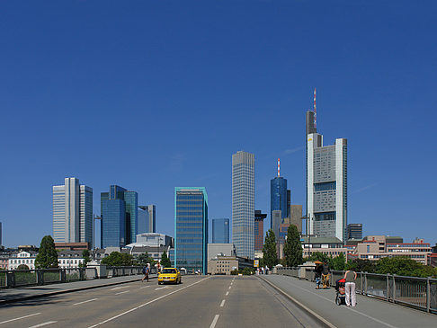 Foto Skyline von Frankfurt