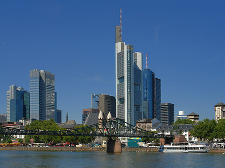 Skyline von Frankfurt Fotos