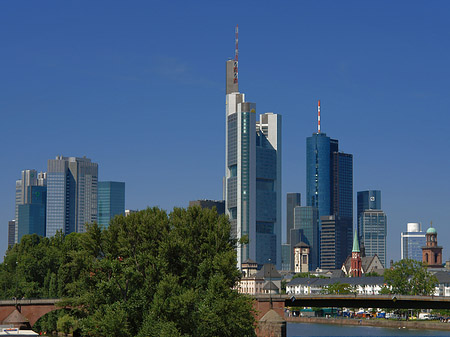 Foto Skyline von Frankfurt - Frankfurt am Main