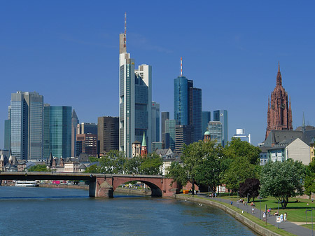 Skyline von Frankfurt