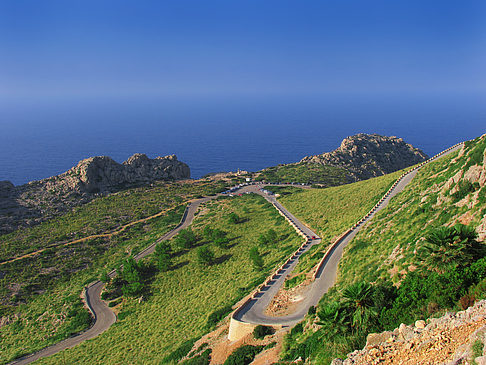 Foto Landschaften vom Berg - Port de Pollensa