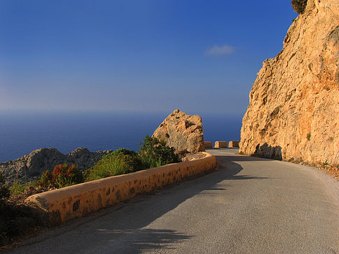 Fotos Straßen auf den Berg