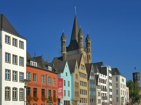 Fotos Groß St Martin hinter Fischmarkt