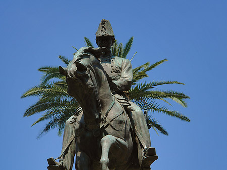 Statue von Carlo Alberto Fotos