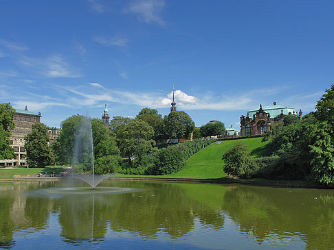 Foto Springbrunnen - Dresden