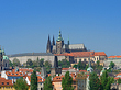 Blick auf die Burg Foto 